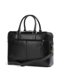 Remo Aktentasche 15″ fein genarbtes Rindsleder schwarz