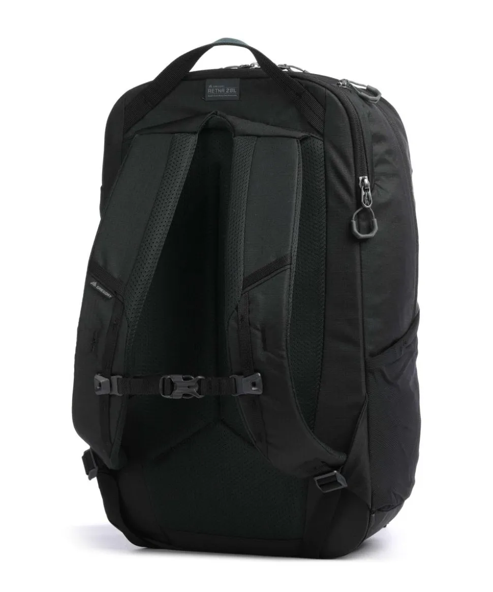 Retna 28 Wanderrucksack 15″ recyceltes Polyester schwarz