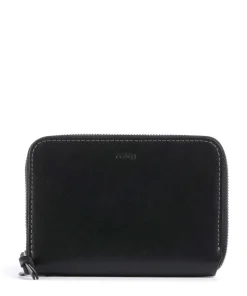 RFID Geldbörse Leder schwarz