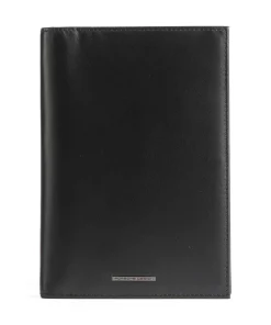 RFID Kreditkartenetui Rindsleder schwarz