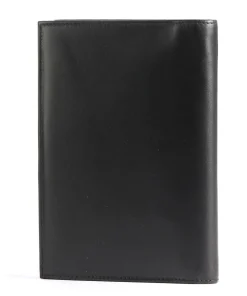 RFID Kreditkartenetui Rindsleder schwarz