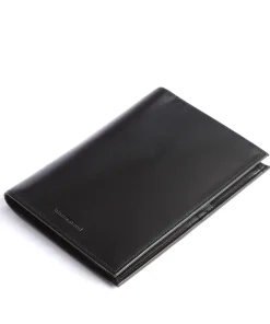 RFID Kreditkartenetui Rindsleder schwarz