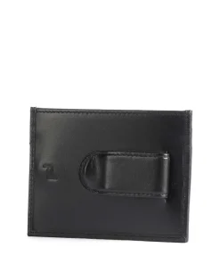 RFID Kreditkartenetui Rindsleder schwarz