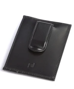 RFID Kreditkartenetui Rindsleder schwarz