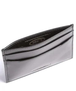 RFID Kreditkartenetui Rindsleder schwarz