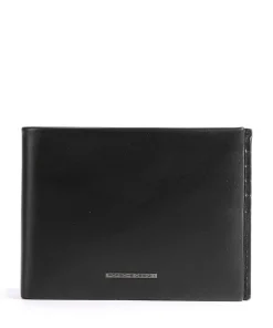 RFID Kreditkartenetui Rindsleder schwarz