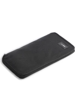 RFIDsafe Geldbörse recyceltes Polyester schwarz