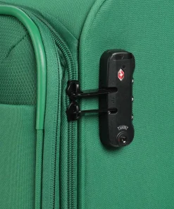 Rügen 4-Rollen Trolley Set grün 3-tlg.