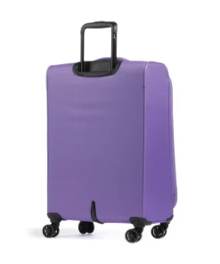 Rügen 4-Rollen Trolley Set violett 3-tlg.