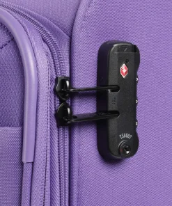 Rügen 4-Rollen Trolley Set violett 3-tlg.