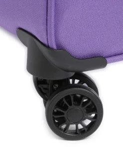 Rügen 4-Rollen Trolley Set violett 3-tlg.