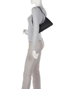 Rianee Eco Schultertasche Lederimitat schwarz