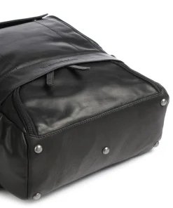 Rich Rucksack 15″ Pull-Up Rindsleder schwarz