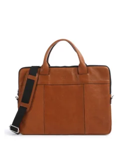 Richard Richard Aktentasche 15″ fein genarbtes Leder cognac