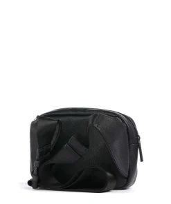 Rico Gürteltasche Lederimitat schwarz