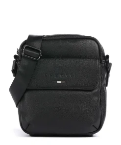 Rico Umhängetasche Lederimitat schwarz