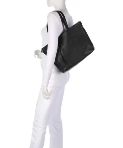 Ride Easy Shopper genarbtes Leder schwarz