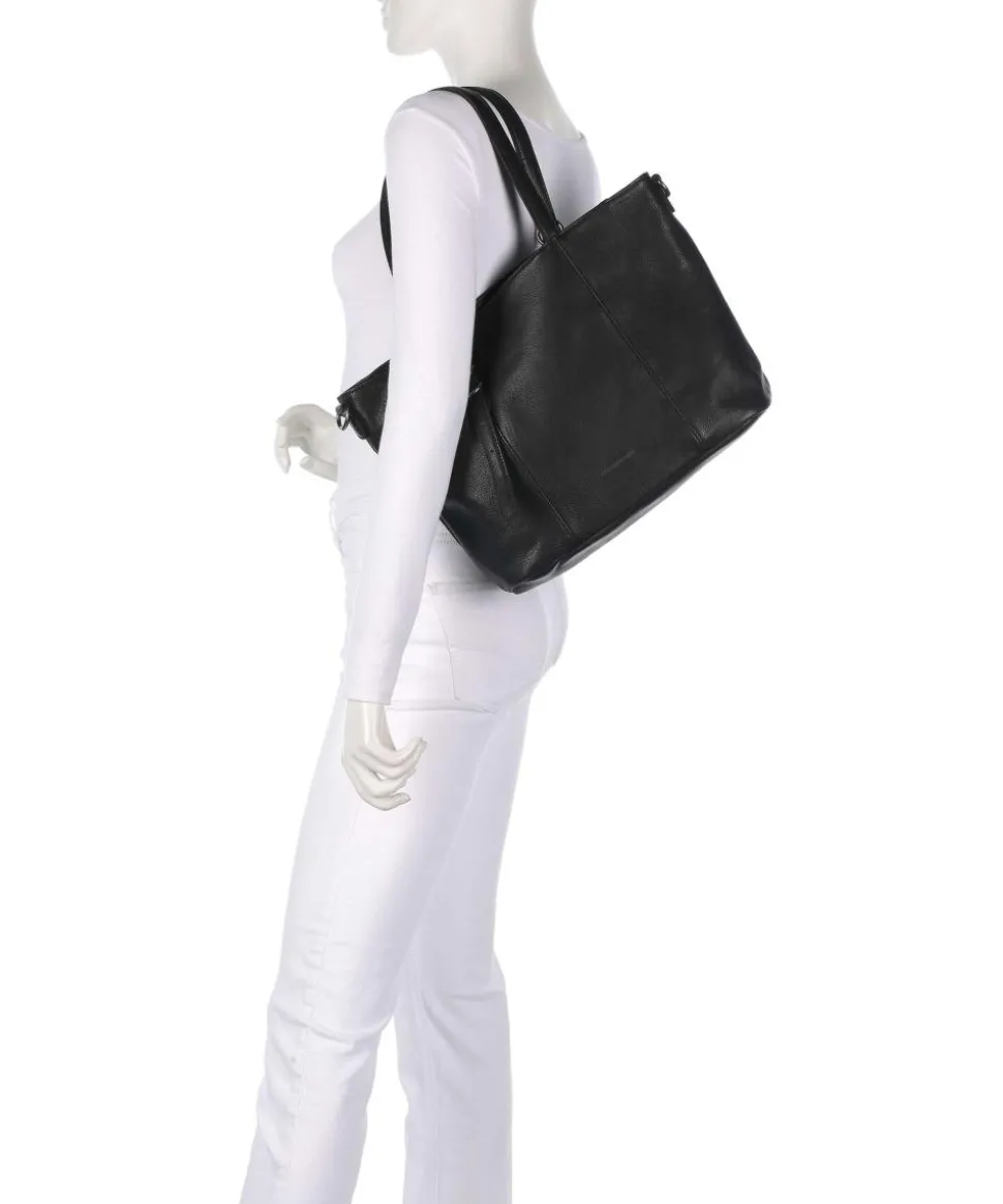 Ride Easy Shopper genarbtes Leder schwarz