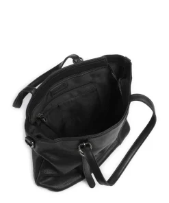 Ride Easy Shopper genarbtes Leder schwarz