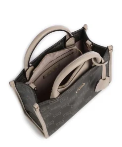 Ridhi S Handtasche Lederimitat beige