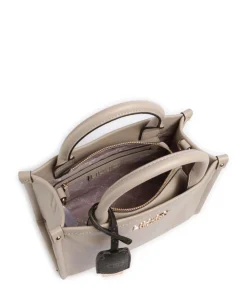 Ridhi S Handtasche Lederimitat beige