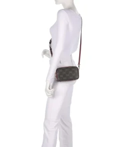 Ridhi S Umhängetasche Lederimitat wein