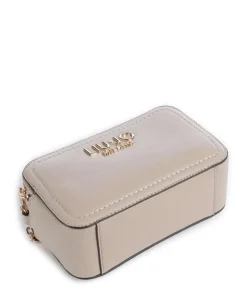 Ridhi S Umhängetasche Lederimitat beige