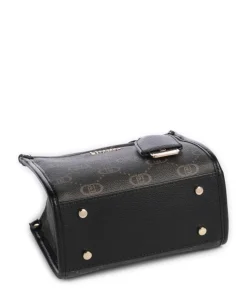 Ridhi XS Umhängetasche Lederimitat braun/schwarz