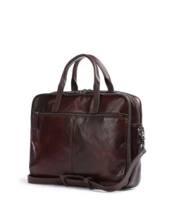 Rien RFID Aktentasche 15″ fein genarbtes Rindsleder cognac