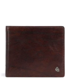 Rien RFID Geldbörse fein genarbtes Rindsleder braun