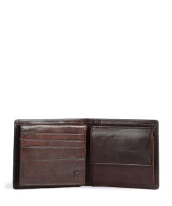 Rien RFID Geldbörse fein genarbtes Rindsleder braun