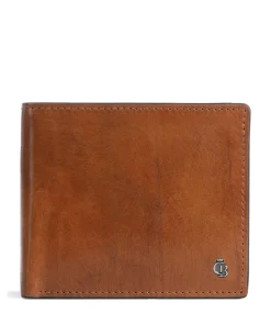 Rien RFID Geldbörse fein genarbtes Rindsleder cognac