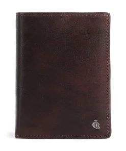 Rien RFID Geldbörse fein genarbtes Rindsleder braun