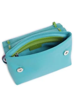 Rio Umhängetasche genarbtes Leder türkis