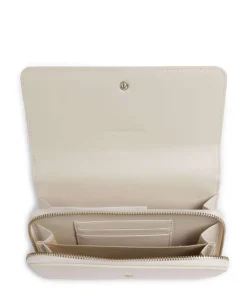 Rised Re Geldbörse Lederimitat elfenbein