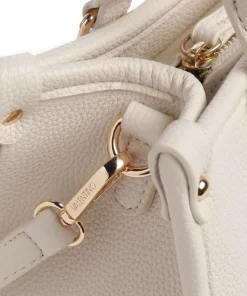 Rised Re Handtasche Lederimitat creme