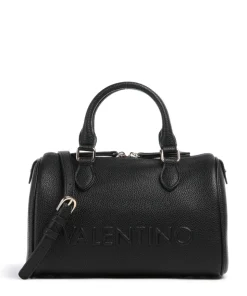 Rised Re Handtasche Lederimitat schwarz