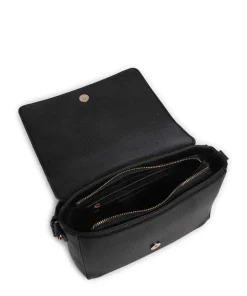 Rised Re Umhängetasche Lederimitat schwarz