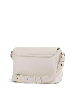 Rised Re Umhängetasche Lederimitat elfenbein