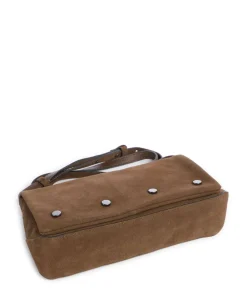 Rive Suede S Umhängetasche Veloursleder mud