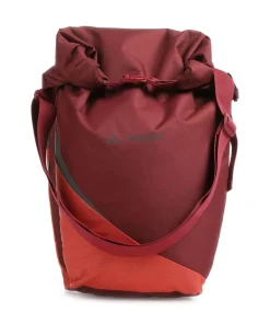 Road Master Urban Double Gepäcktasche recyceltes Polyester dunkelrot