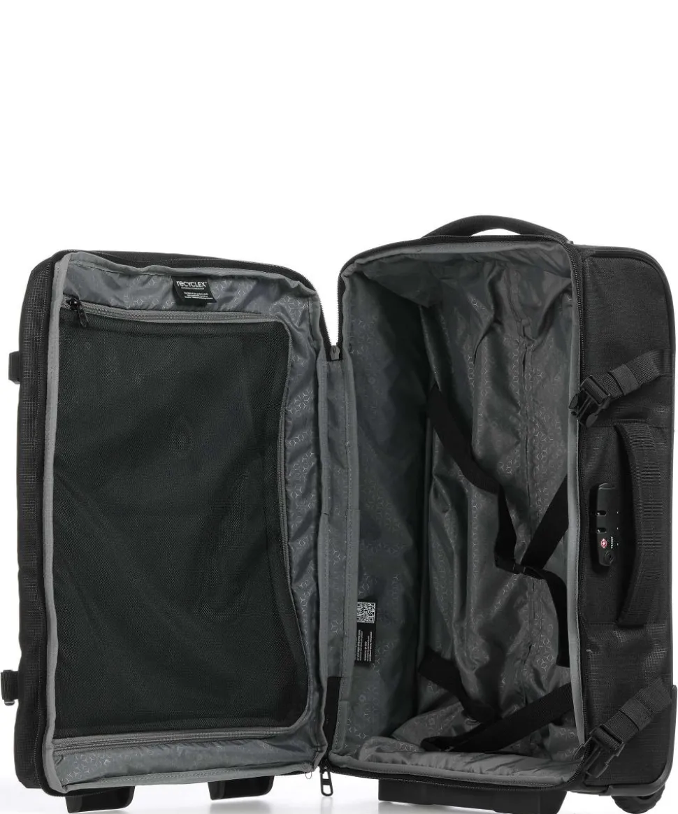 ROADER Rollenreisetasche schwarz 55 cm