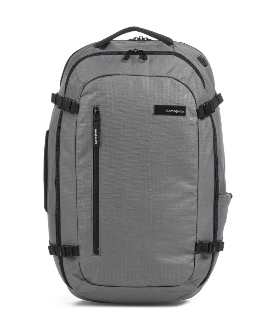 ROADER S 38L Reiserucksack 15″ recyceltes Polyester grau
