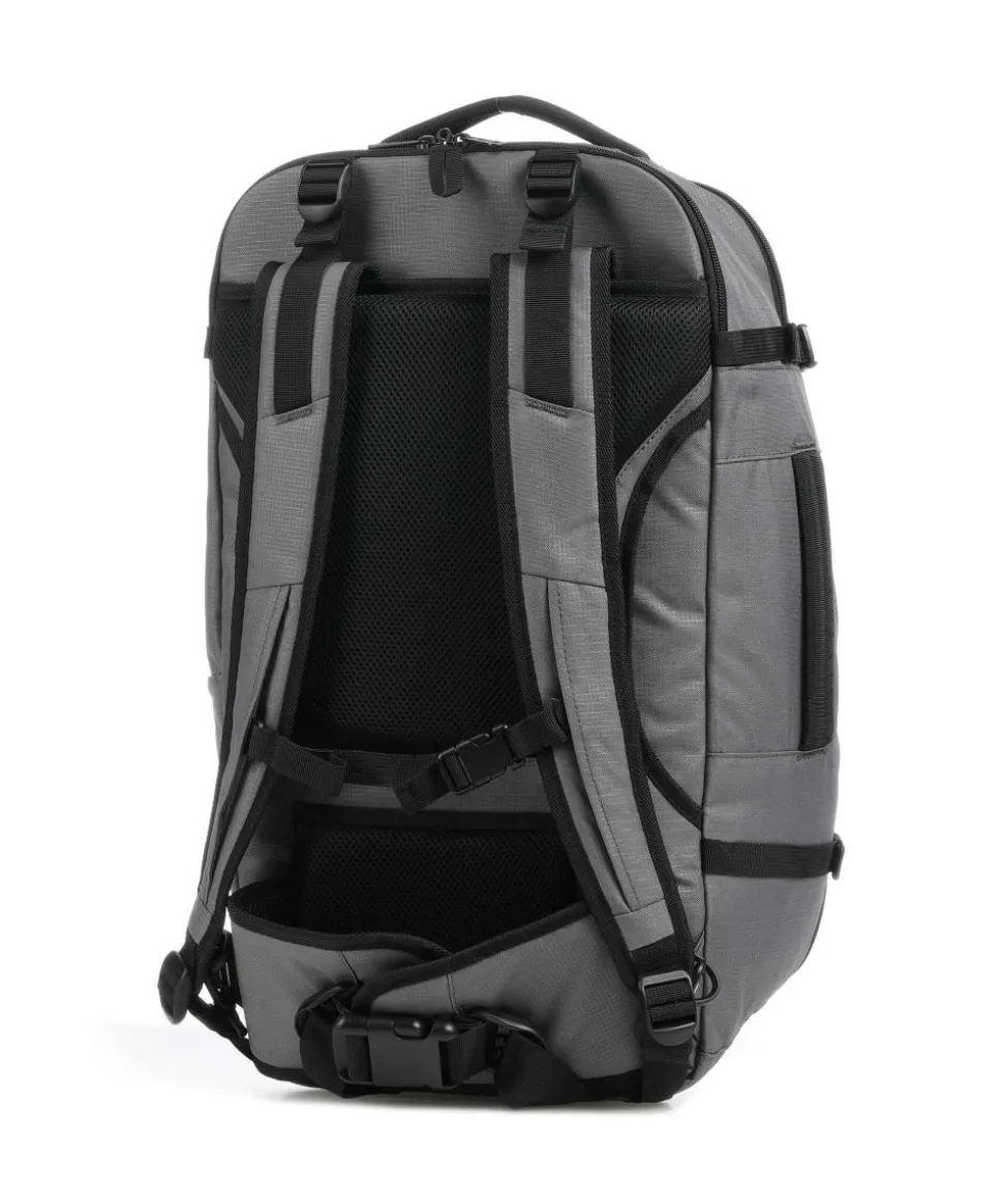 ROADER S 38L Reiserucksack 15″ recyceltes Polyester grau