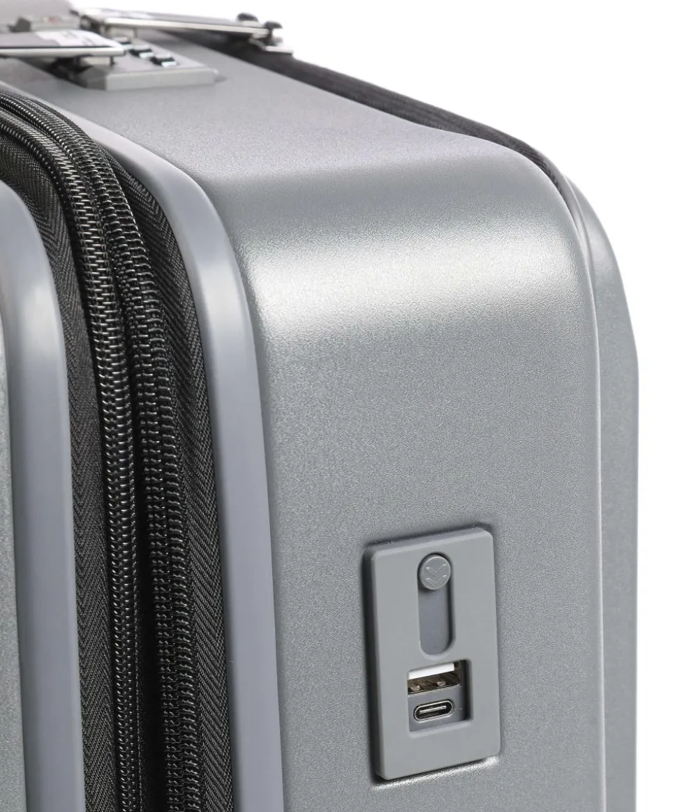 Roadster HC Business 4-Rollen Trolley grau 55 cm