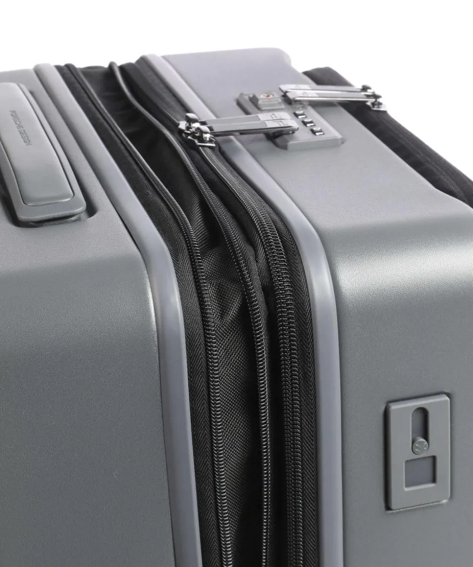 Roadster HC Business 4-Rollen Trolley grau 55 cm