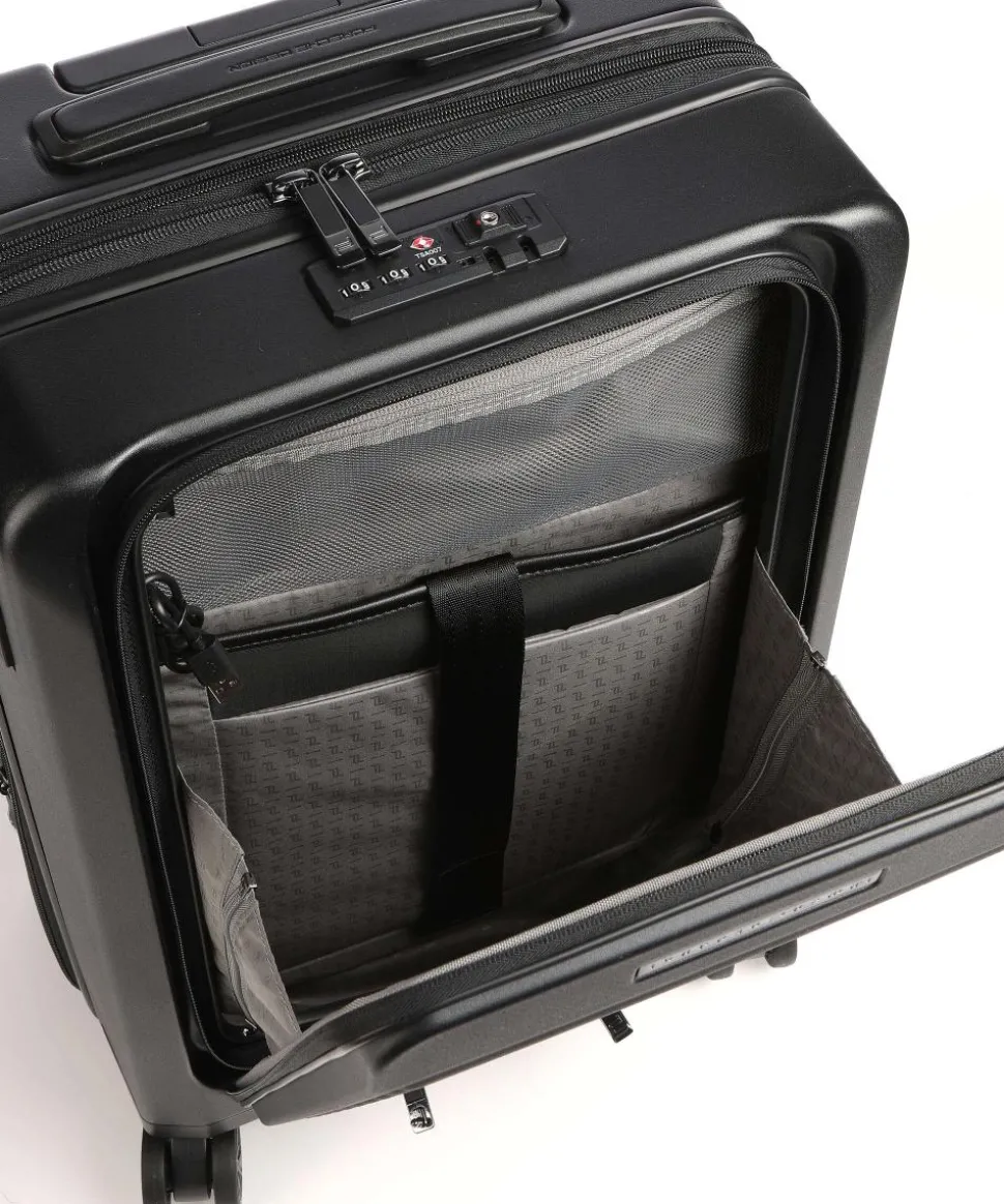 Roadster HC Business 4-Rollen Trolley schwarz 55 cm