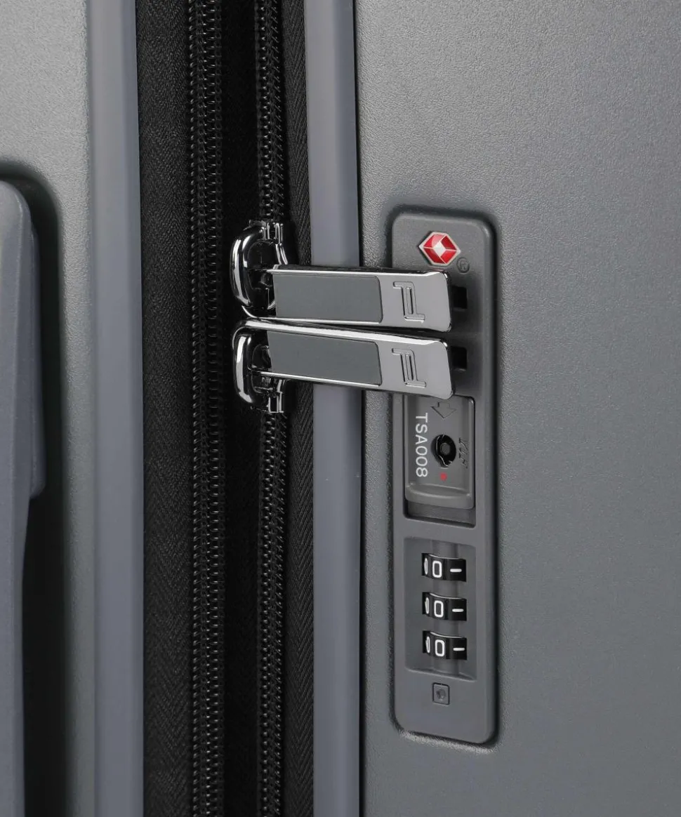 Roadster HC 4-Rollen Trolley dunkelgrau 78 cm