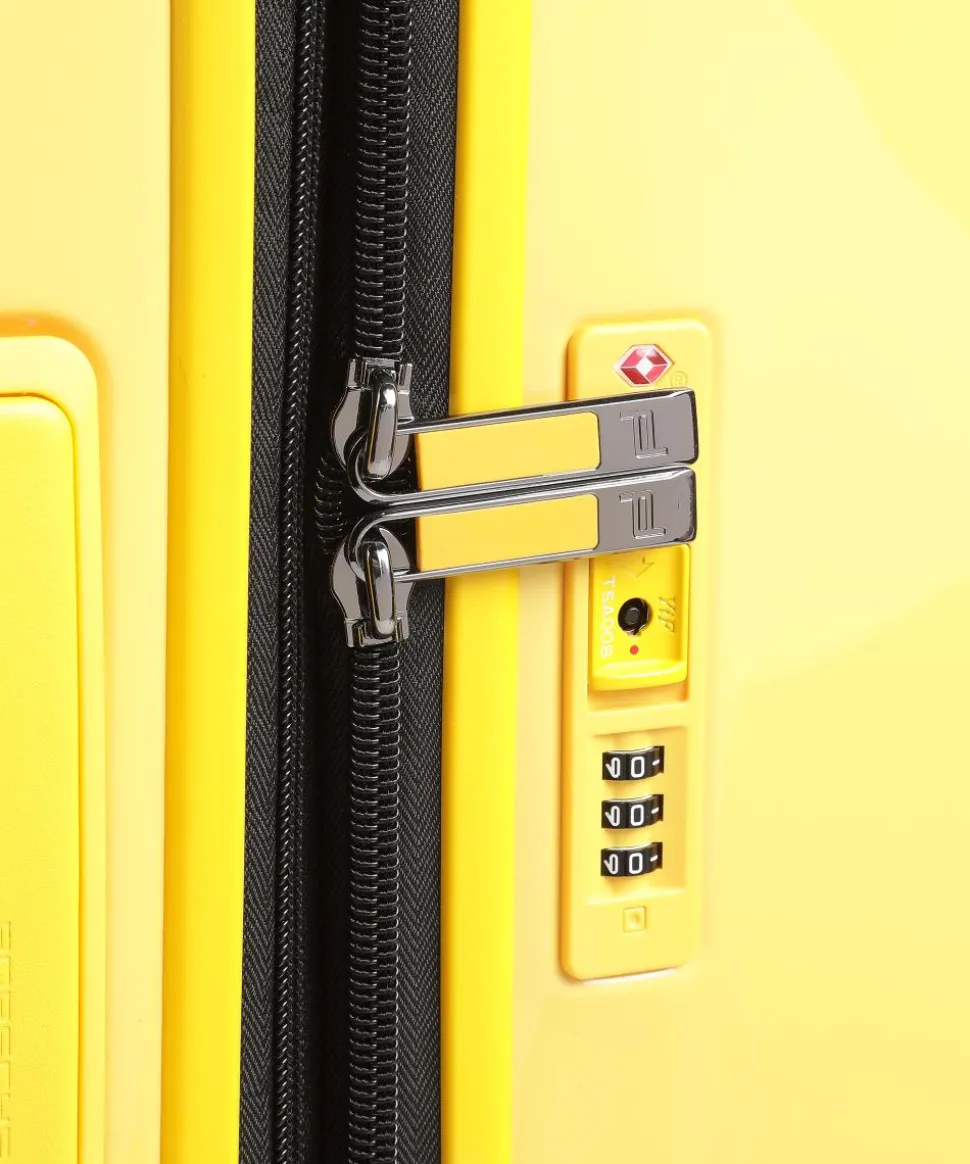 Roadster HC 4-Rollen Trolley gelb 78 cm