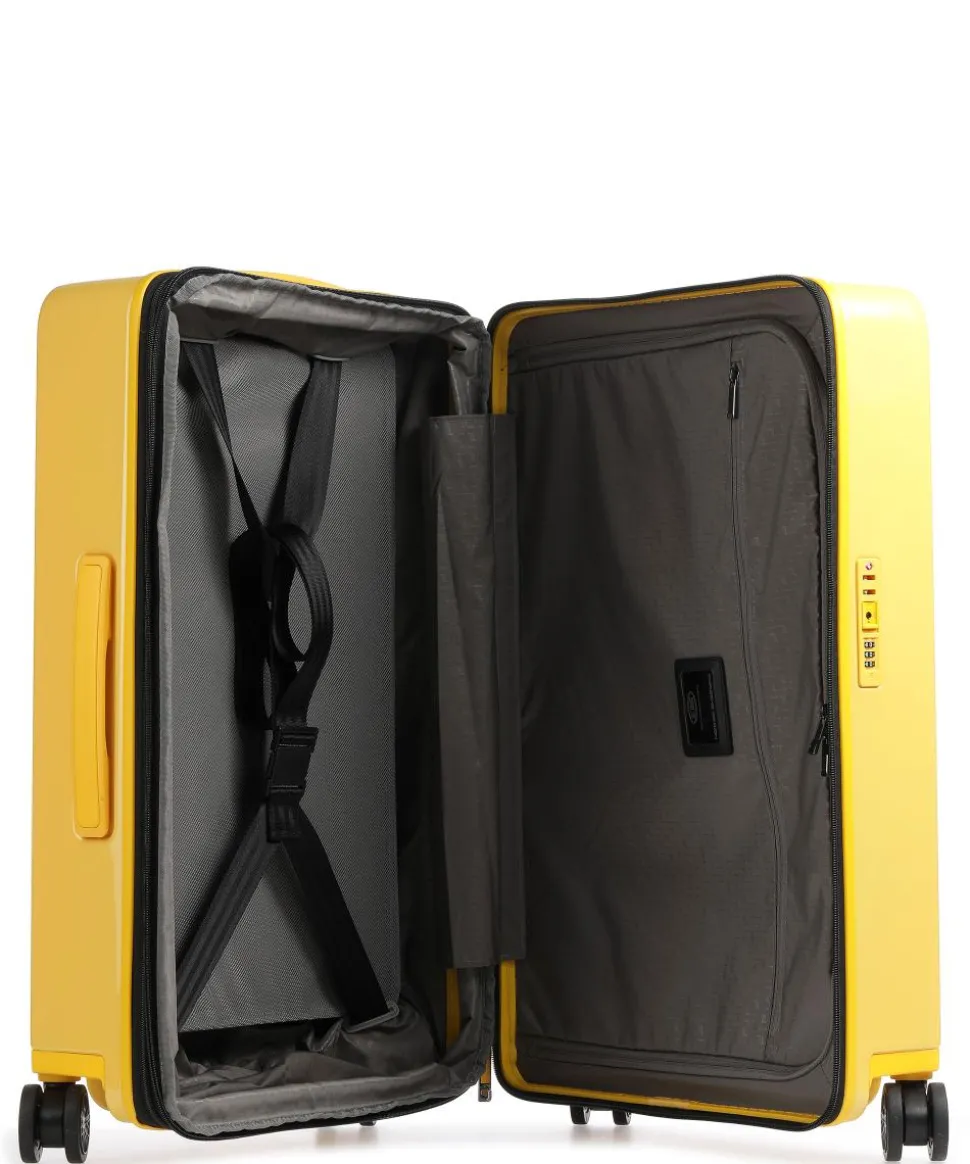 Roadster HC 4-Rollen Trolley gelb 78 cm